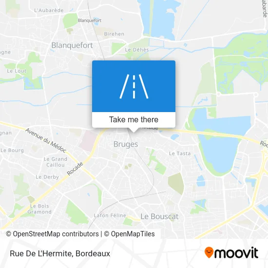 Rue De L'Hermite map