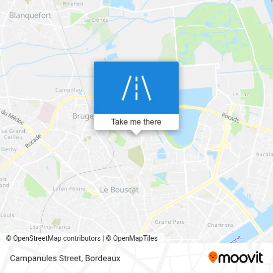 Rue Des Campanules map