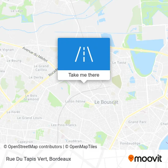 Rue Du Tapis Vert map