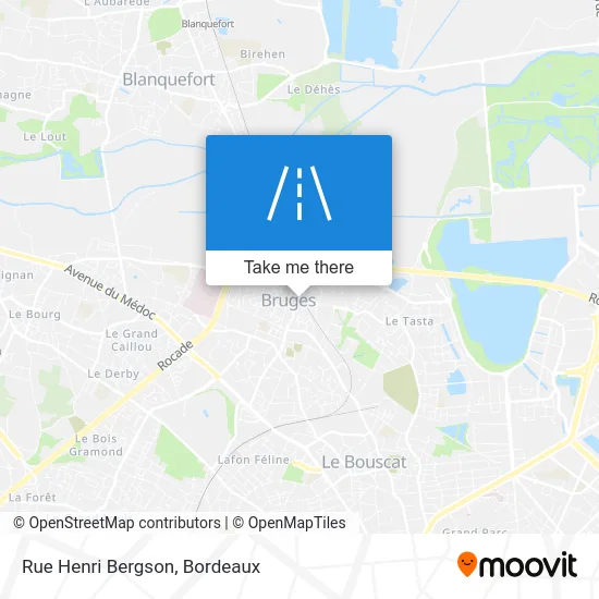 Rue Henri Bergson map