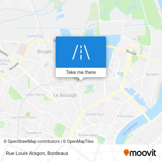 Rue Louis Aragon map