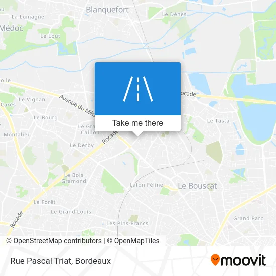 Rue Pascal Triat map