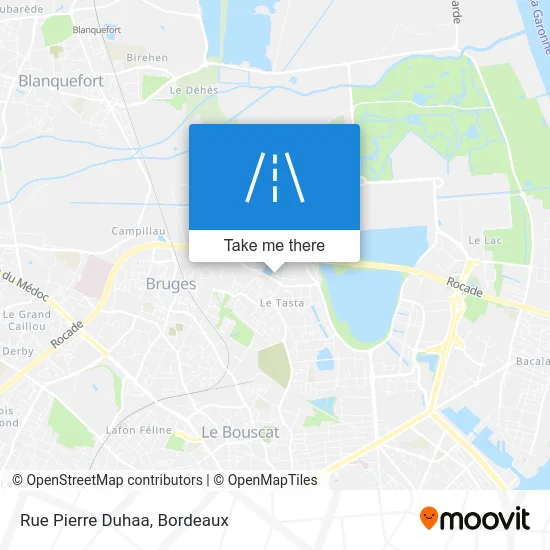 Rue Pierre Duhaa map