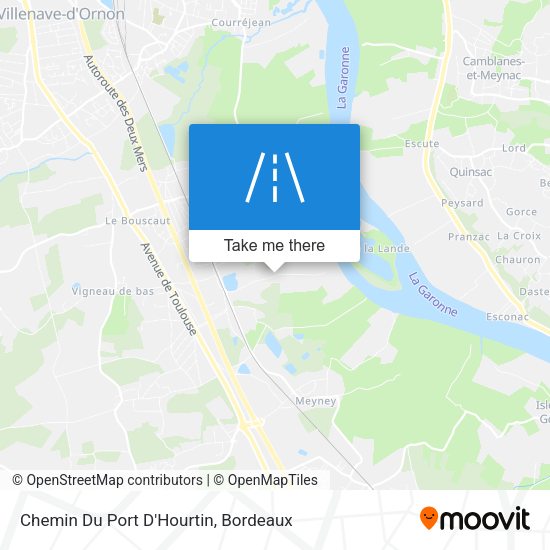Chemin Du Port D'Hourtin map