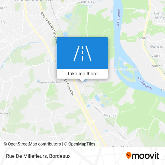 Rue De Millefleurs map