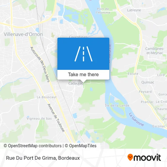 Rue Du Port De Grima map