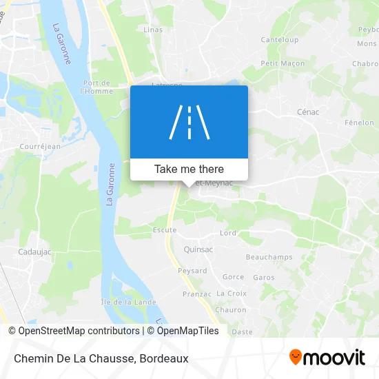 Chemin De La Chausse map