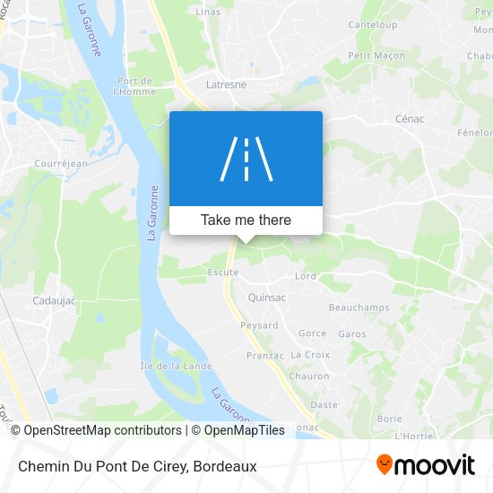 Chemin Du Pont De Cirey map