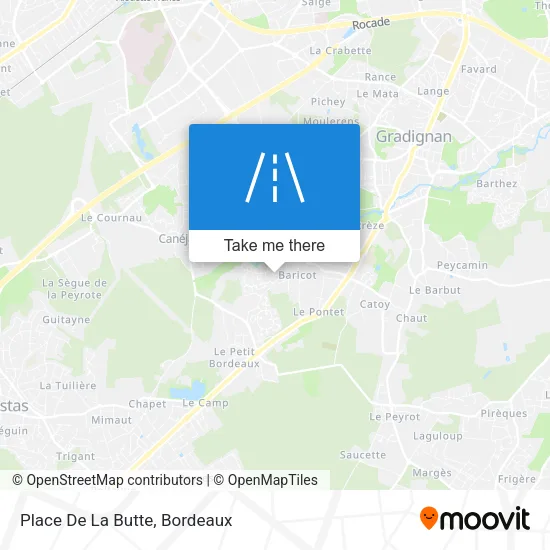 Place De La Butte map