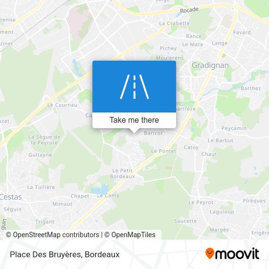 Place Des Bruyères map