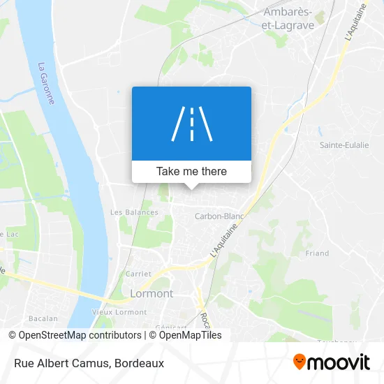 Rue Albert Camus map