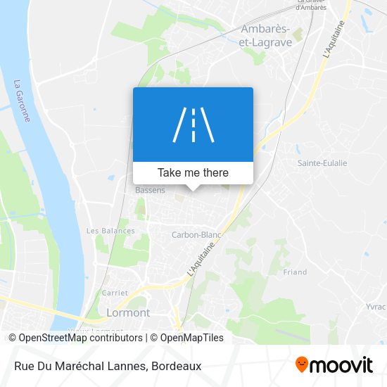 Rue Du Maréchal Lannes map