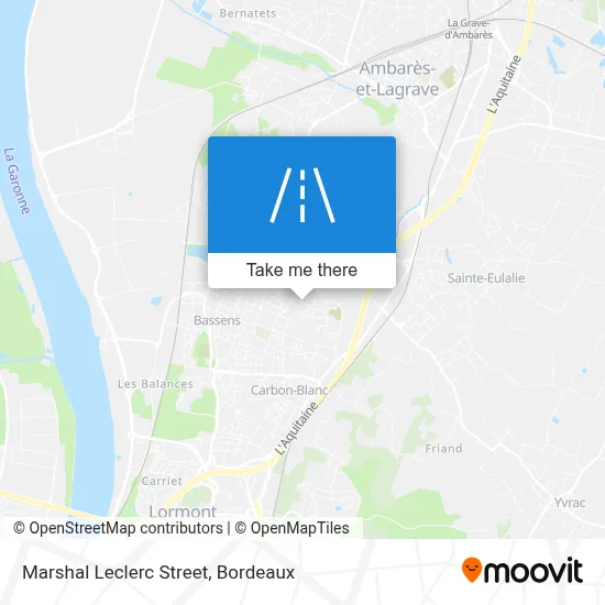 Rue Du Maréchal Leclerc map