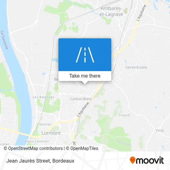 Rue Jean Jaurès map