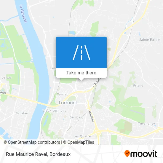 Rue Maurice Ravel map