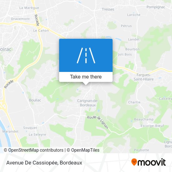 Avenue De Cassiopée map