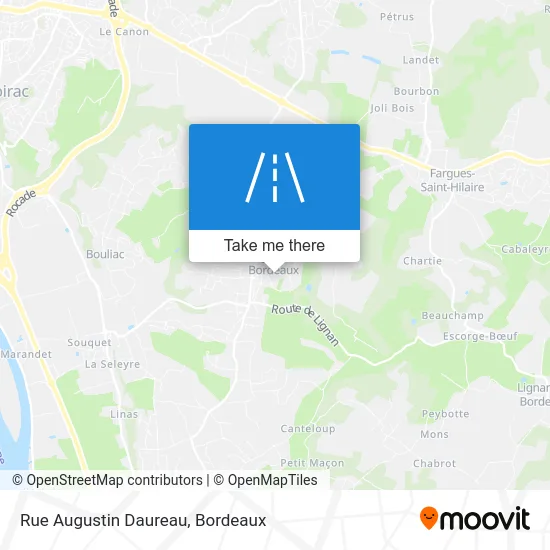 Rue Augustin Daureau map