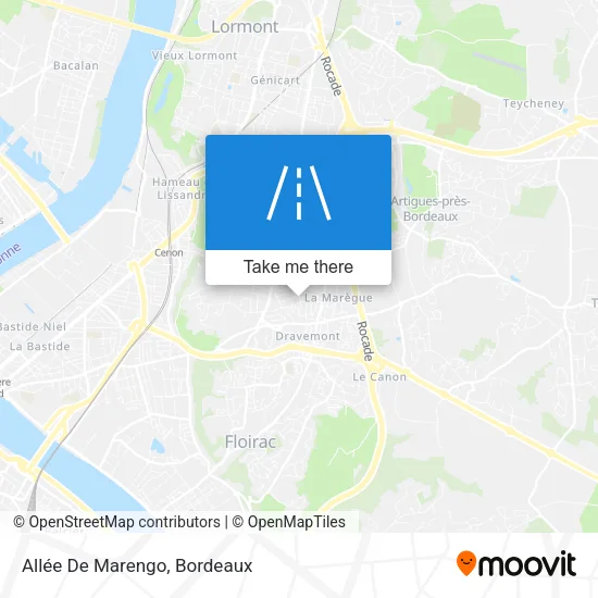 Allée De Marengo map
