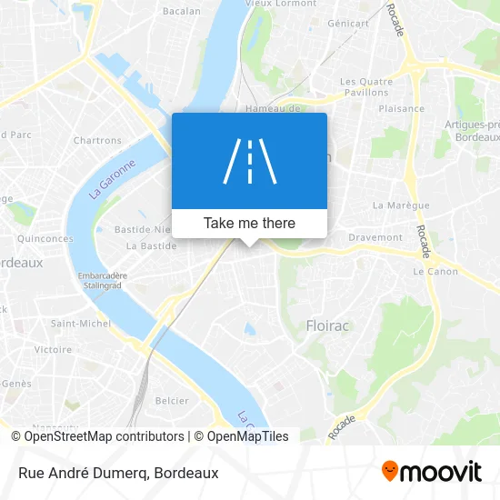 Rue André Dumerq map
