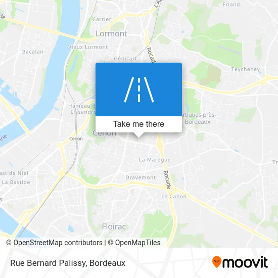 Rue Bernard Palissy map