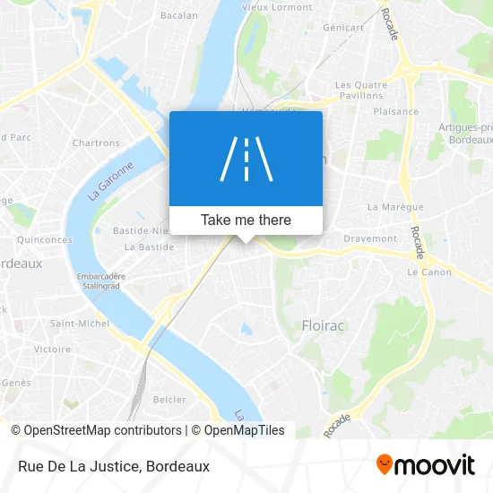 Rue De La Justice map