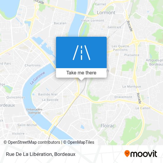 Rue De La Libération map