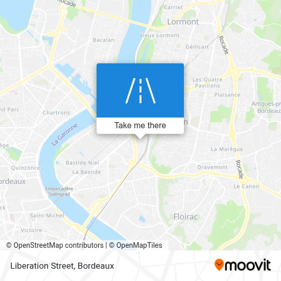 Rue De La Libération map