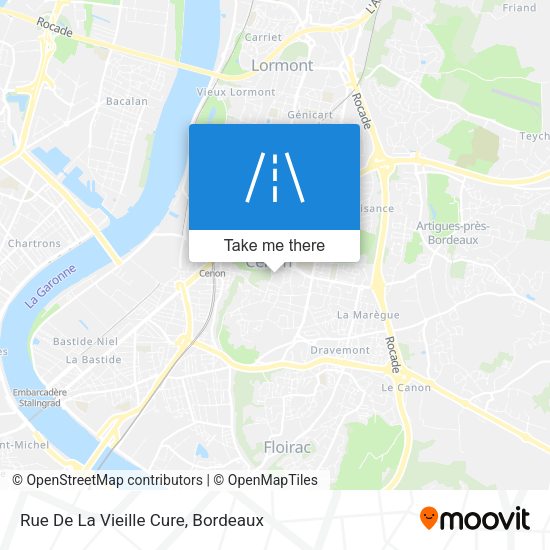 Rue De La Vieille Cure map