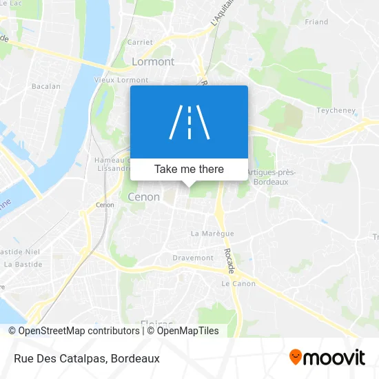 Rue Des Catalpas map