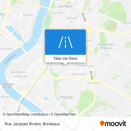 Rue Jacques Rivière map
