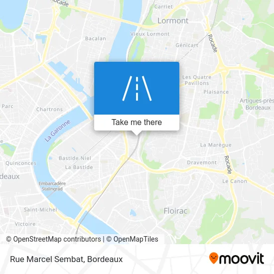 Rue Marcel Sembat map