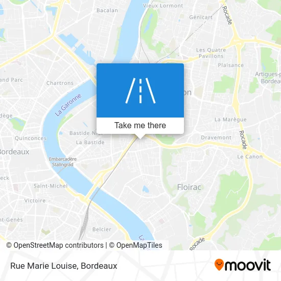 Rue Marie Louise map