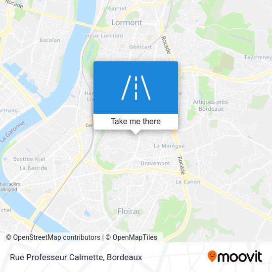 Rue Professeur Calmette map
