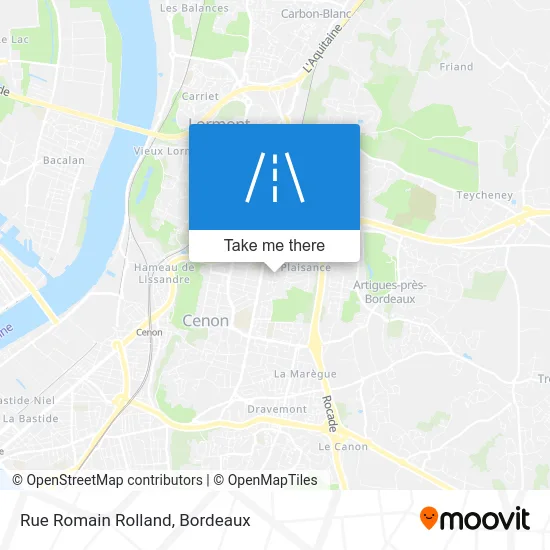 Rue Romain Rolland map