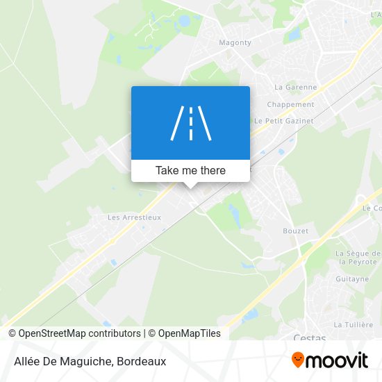 Allée De Maguiche map