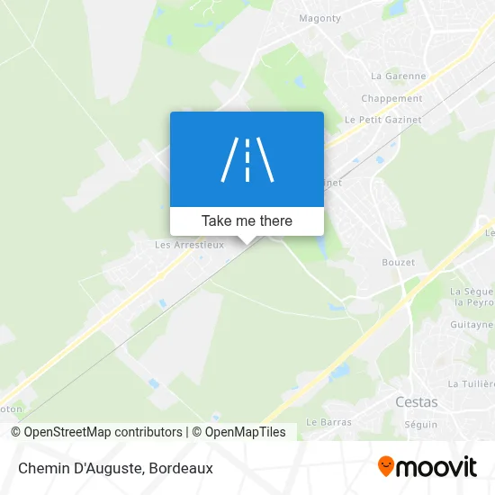 Chemin D'Auguste map