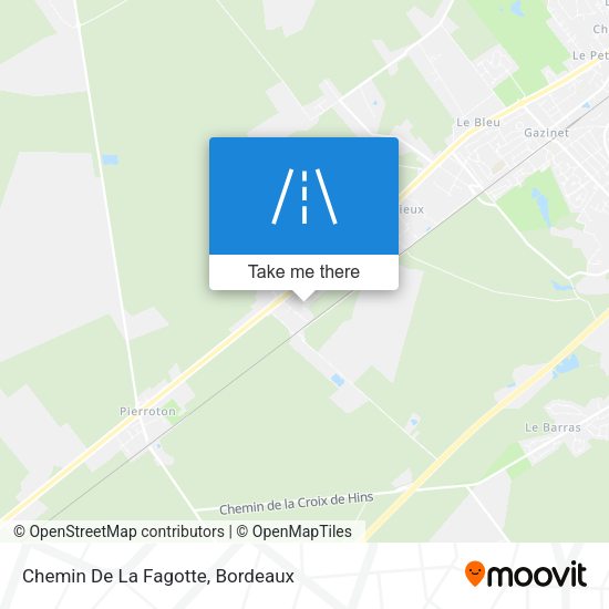 Chemin De La Fagotte map