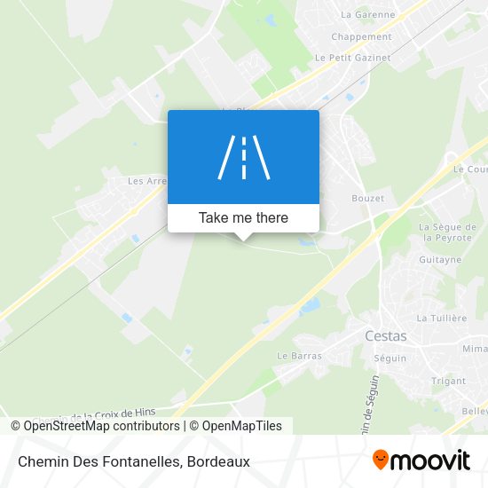 Chemin Des Fontanelles map