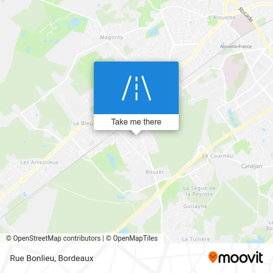 Rue Bonlieu map