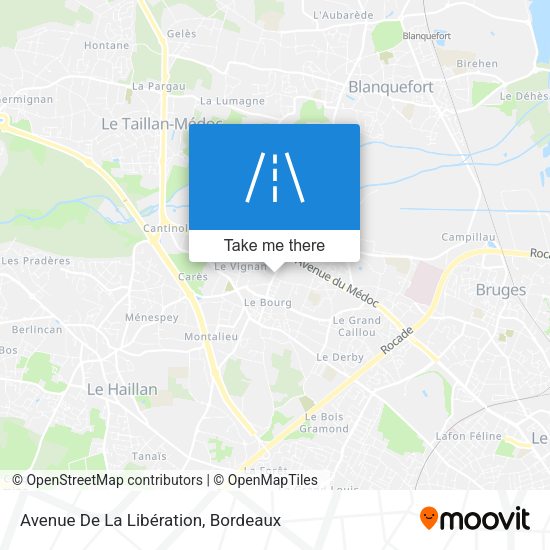 Avenue De La Libération map