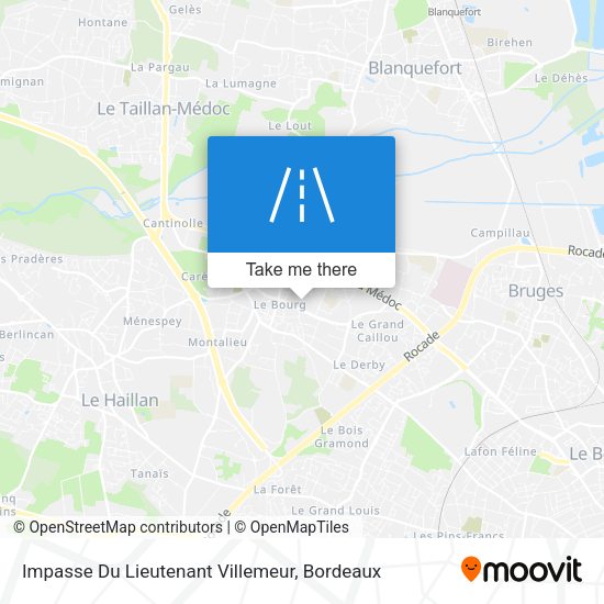 Impasse Du Lieutenant Villemeur map
