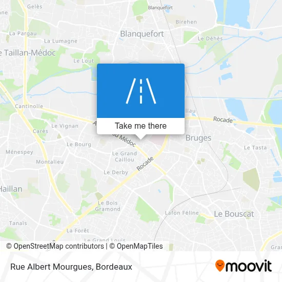 Rue Albert Mourgues map