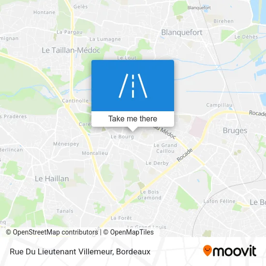 Rue Du Lieutenant Villemeur map