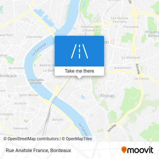 Rue Anatole France map