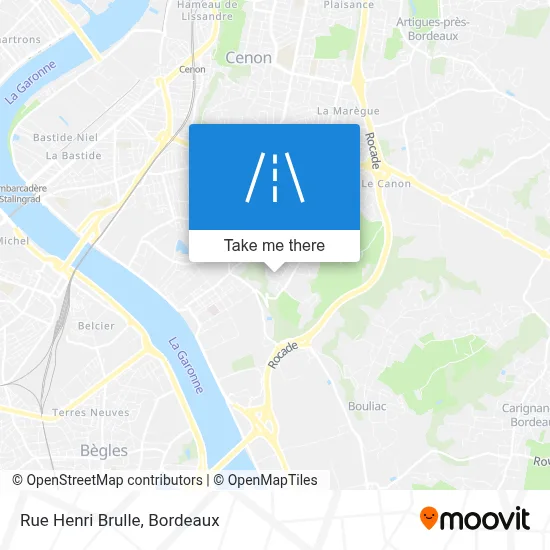 Rue Henri Brulle map