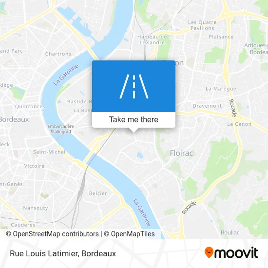 Rue Louis Latimier map