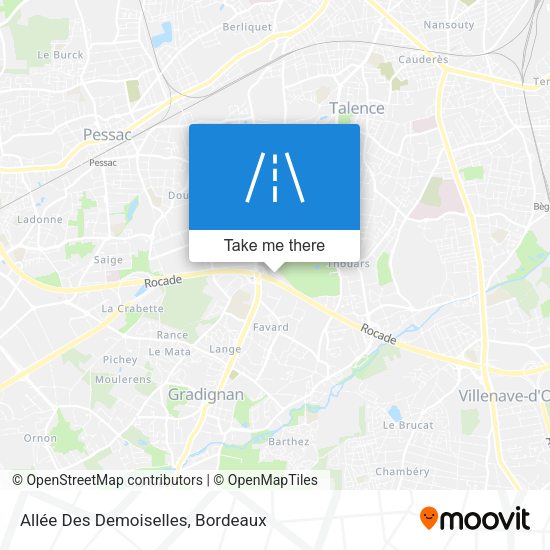 Allée Des Demoiselles map