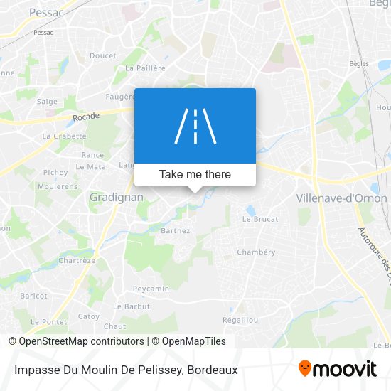Impasse Du Moulin De Pelissey map