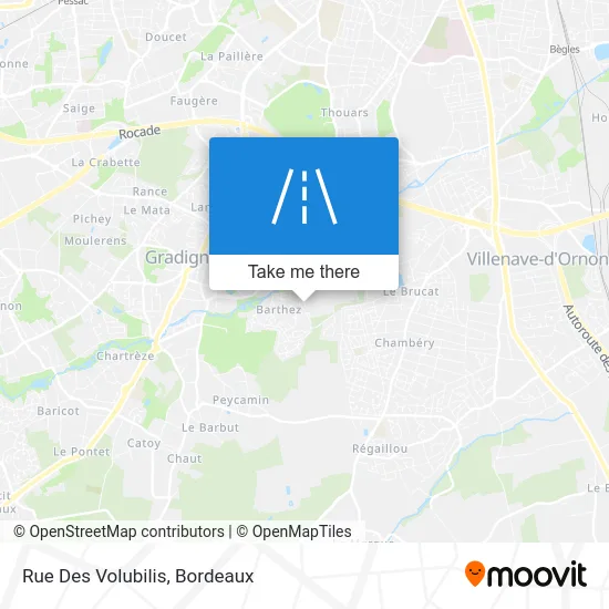 Rue Des Volubilis map