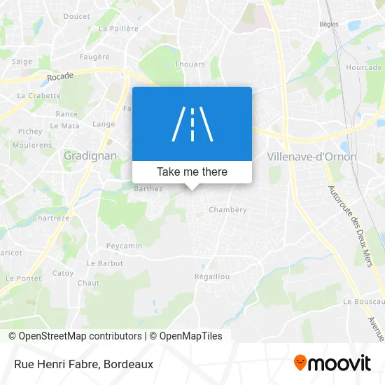 Rue Henri Fabre map